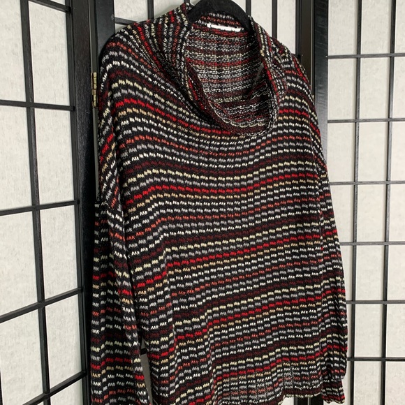 Lush Sweaters - Lush Scoop-neck Knitted Lightweight Sweater